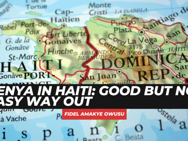 Kenya in Haiti: good but no easy way out